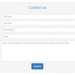 bootstrap-responsive-contact-form