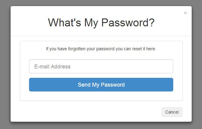 4 Bootstrap Forgot Password Templates