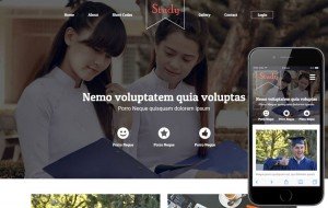 study-bootstrap-education-template