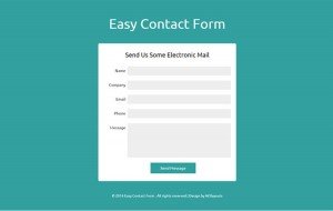 easy-contact-form-responsive-template