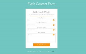 flash-contact-form