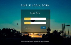 simple-responsive-login-form